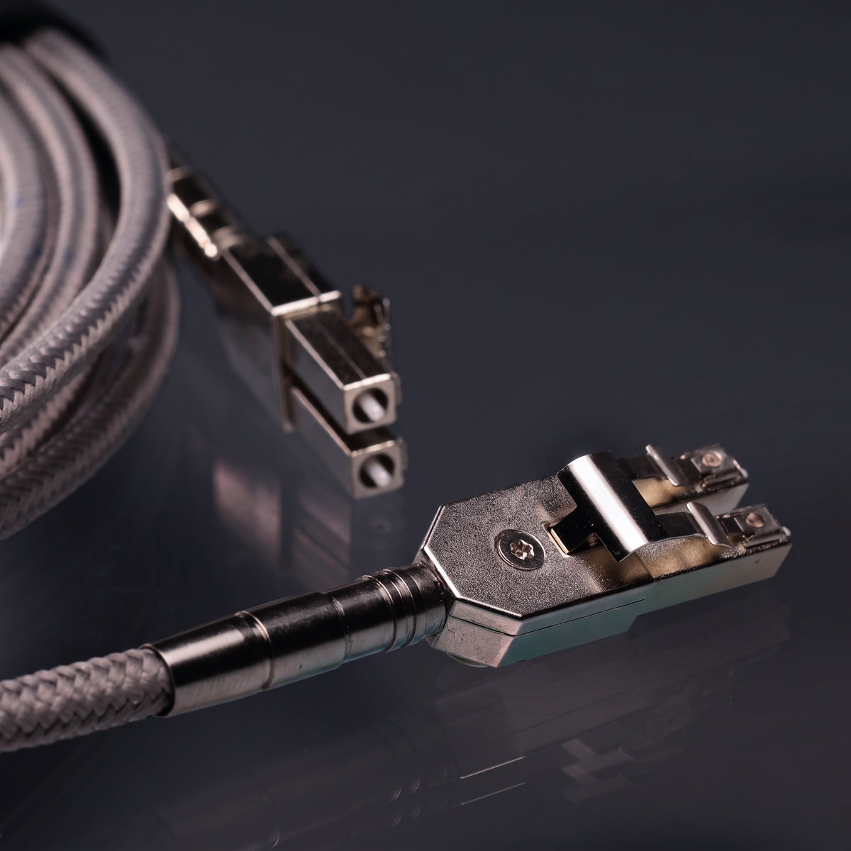 Premium Audiophile Single-Mode Fiber Optic Cable, Lossless Digital Audio Transmission, Corning Fiber, Aerospace-Grade Metal Connectors, 5M
