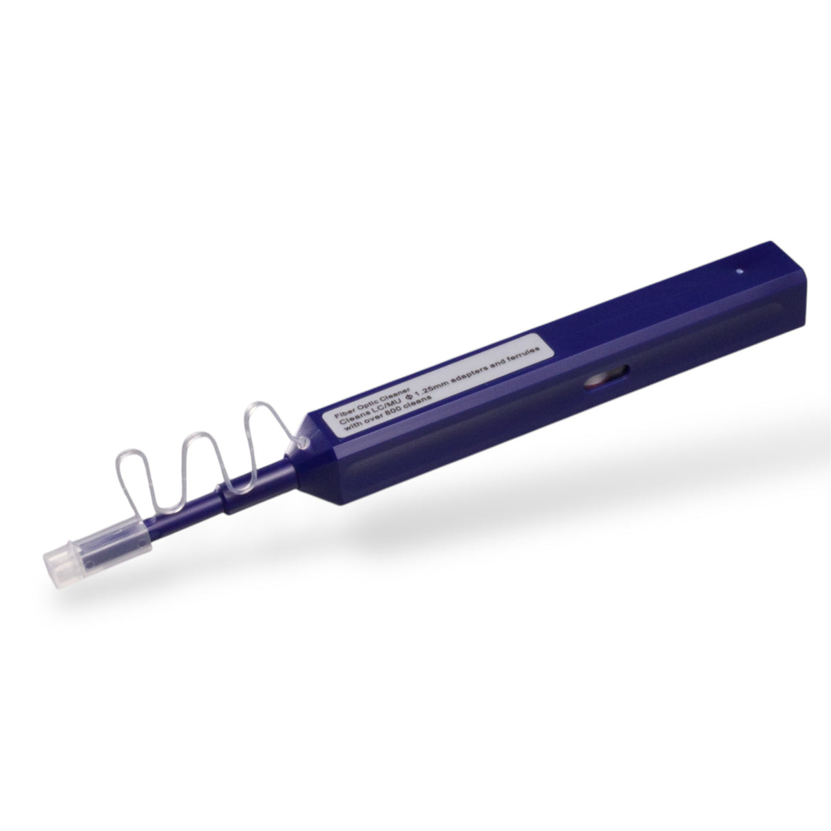 One-Push Fiber Ferrule Cleaner for MU, LC Connectors - Regular