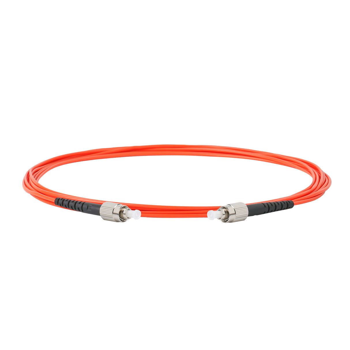 電信級 0.2dB FC/UPC to FC/UPC 多模 OM1 單工光纖跳線 | 康寧纖芯 | 橘色 LSZH 低煙無鹵外被