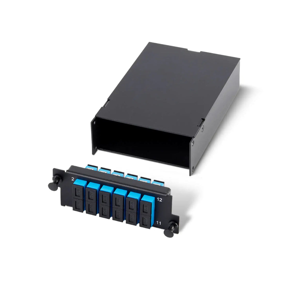 4MPO/MTP®-SC(12F) Metal Module Cassettes, Match for UltraX/Y/N/S Series Enclosures