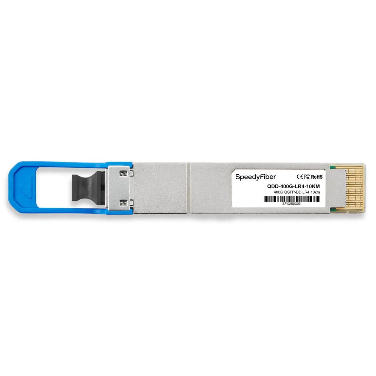 400GBASE-LR4 QSFP-DD PAM4 1310nm 10km DOM Duplex LC/UPC SMF Optical Transceiver Module