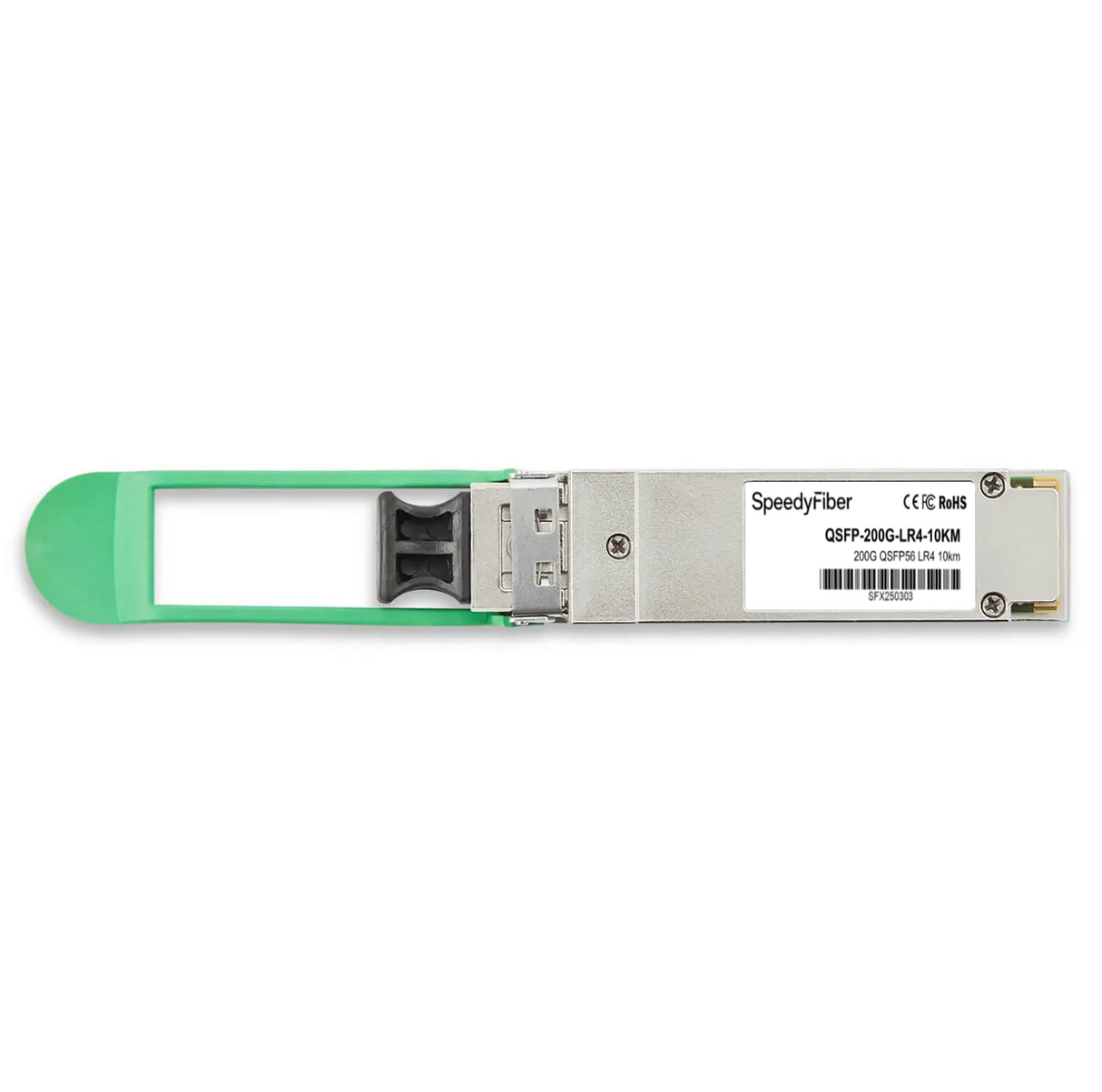 200GBASE-LR4 QSFP56 1310nm 10km DOM Duplex LC/UPC SMF Optical Transceiver Module