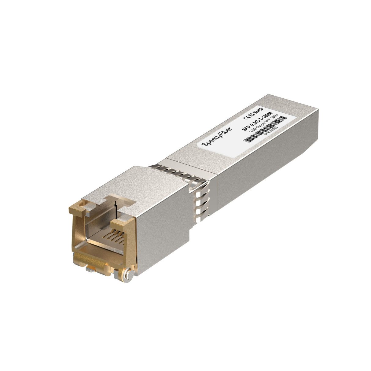 2.5GBASE-T SFP to RJ45 Copper Transceiver, 100m Low-Power Module (LOS)