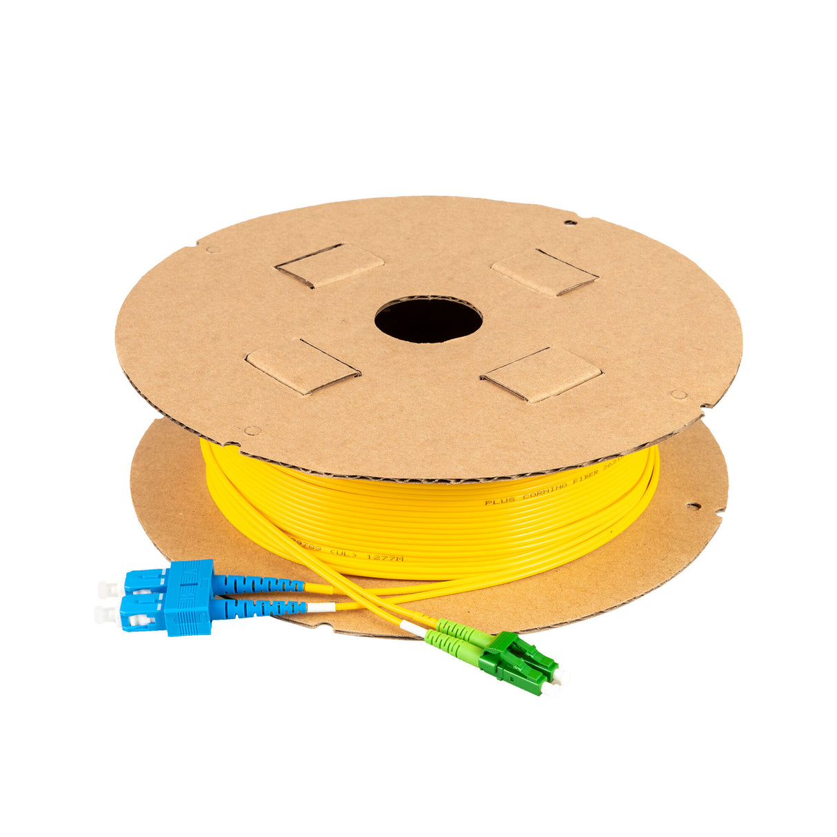 Low Loss 0.15dB LC/APC to SC/UPC Single-mode Duplex Fiber Patch Cable | Corning SMF-28 Ultra Fiber | OS1/OS2 Compatible | OFNR Jacket
