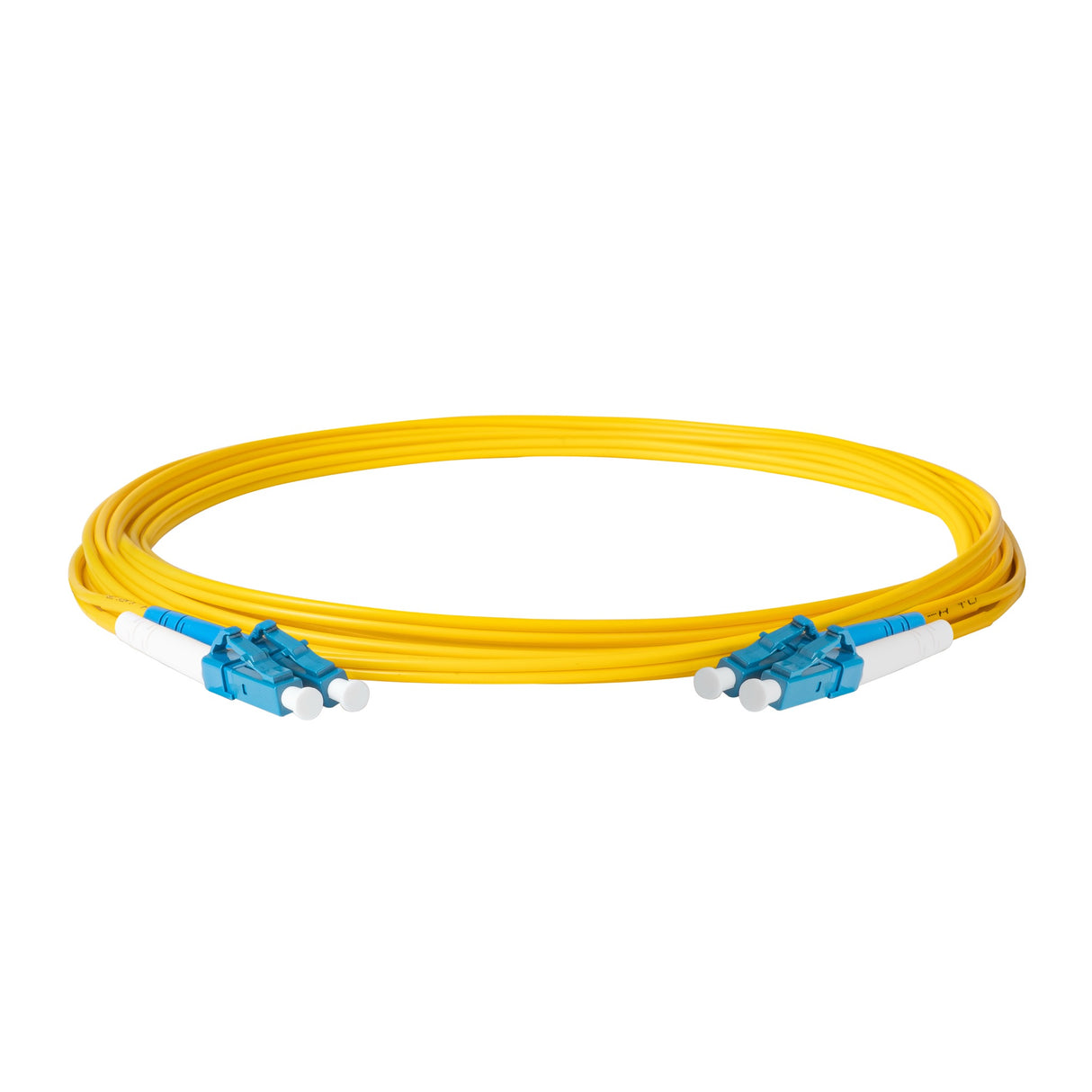TAA Compliant Fiber Patch Cable | 0.2dB LC/UPC to LC/UPC Single-mode Duplex | Corning SMF-28 Ultra Fiber | OS1/OS2 Compatible | OFNP Jacket