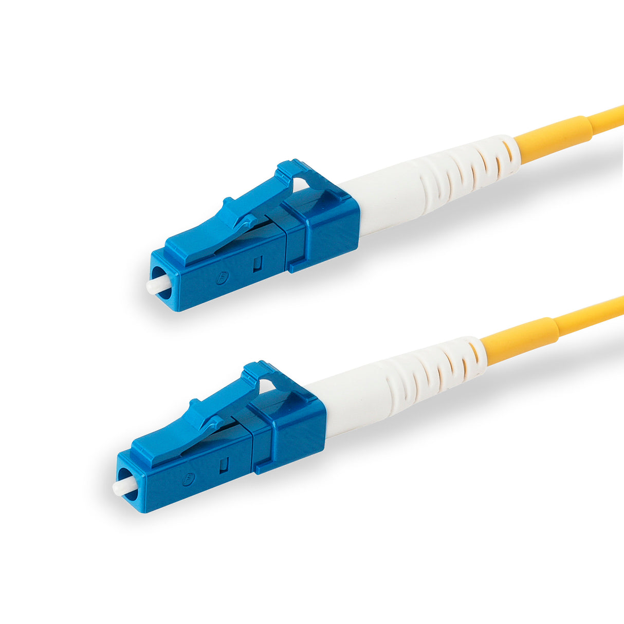 0.2dB Slim LC/UPC to LC/UPC Single-mode Simplex Fiber Patch Cable | Corning SMF-28 Ultra Fiber | OS1/OS2 Compatible | OFNR Jacket