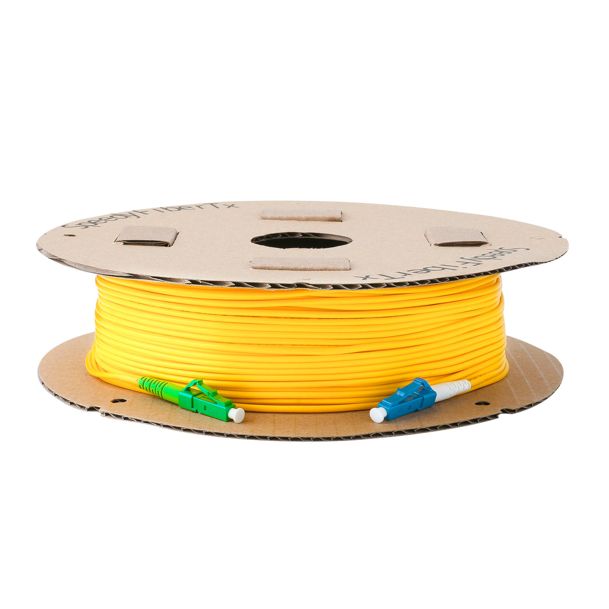 Low Loss 0.15dB LC/APC to LC/UPC Single-mode Simplex Fiber Patch Cable | Corning SMF-28 Ultra Fiber | OS1/OS2 Compatible | LSZH Jacket