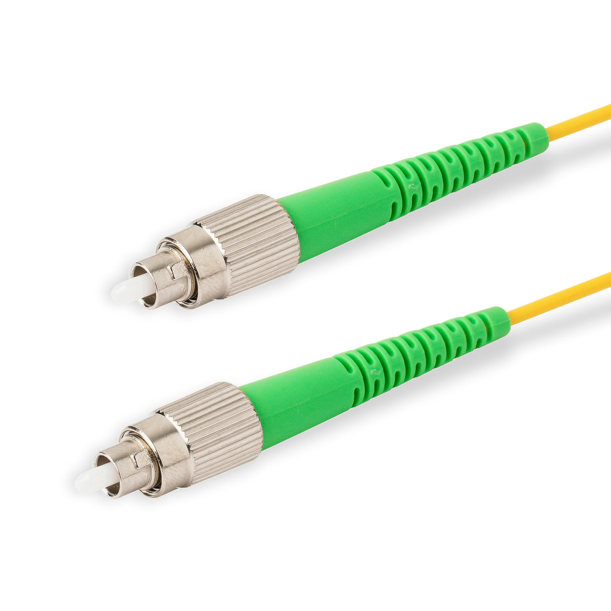 Ultra Low Loss 0.1dB Slim FC/APC to FC/APC Single-mode Simplex Fiber Patch Cable | Corning SMF-28 Ultra Fiber | OS1/OS2 Compatible | OFNR Jacket