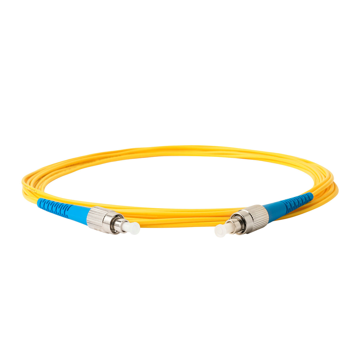 0.2dB Slim FC/UPC to FC/UPC Single-mode Simplex Fiber Patch Cable | Corning SMF-28 Ultra Fiber | OS1/OS2 Compatible | OFNR Jacket