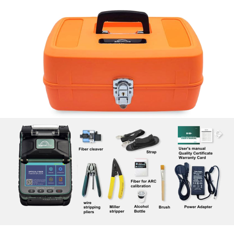 Signal Fire AI-6A+ Fiber Fusion Splicer (6 Motors Core Alignment)