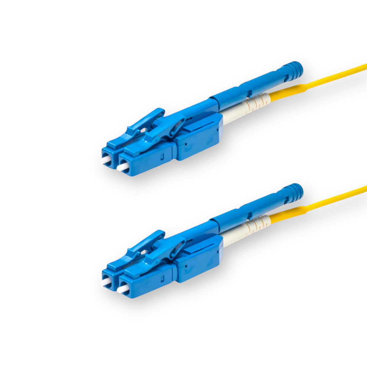Push-Pull Tab Uniboot 0.2dB Single-mode LC/UPC to LC/UPC Fiber Patch Cable | Polarity Switchable | Corning SMF-28 Ultra Fiber | OS1/OS2 Compatible | OFNP Jacket | Speedy Model A Push-Pull Tab Uniboot