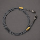Premium Audiophile Single-Mode Fiber Optic Cable, Lossless Digital Audio Transmission, Corning Fiber, Aerospace-Grade Metal Connectors, 5M