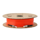 0.2dB ST/UPC to FC/UPC Multimode OM1 Simplex Fiber Patch Cable | Corning InfiniCor 300 Optical 62.5 µm Multimode Fiber | Orange OFNR Jacket