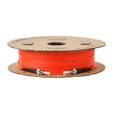 0.2dB ST/UPC to ST/UPC Multimode OM1 Simplex Fiber Patch Cable | Corning InfiniCor 300 Optical 62.5 µm Multimode Fiber | Orange OFNP Jacket