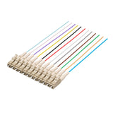 LC/UPC 12-Fiber 900µm Ribbon Fiber Optic Pigtail | Corning ClearCurve OM3 Fiber | Multimode