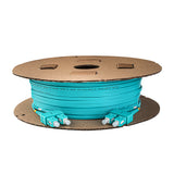 0.2dB SC/UPC to SC/UPC Multimode OM3 Duplex Fiber Patch Cable | Corning ClearCurve OM3 50 µm Laser-Optimized Fiber | Aqua LSZH Jacket, Aqua Connectors