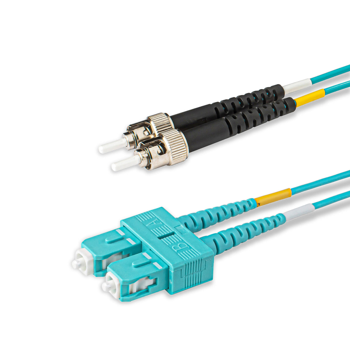 0.2dB SC/UPC to ST/UPC Multimode OM3 Duplex Fiber Patch Cable | Cornin ...