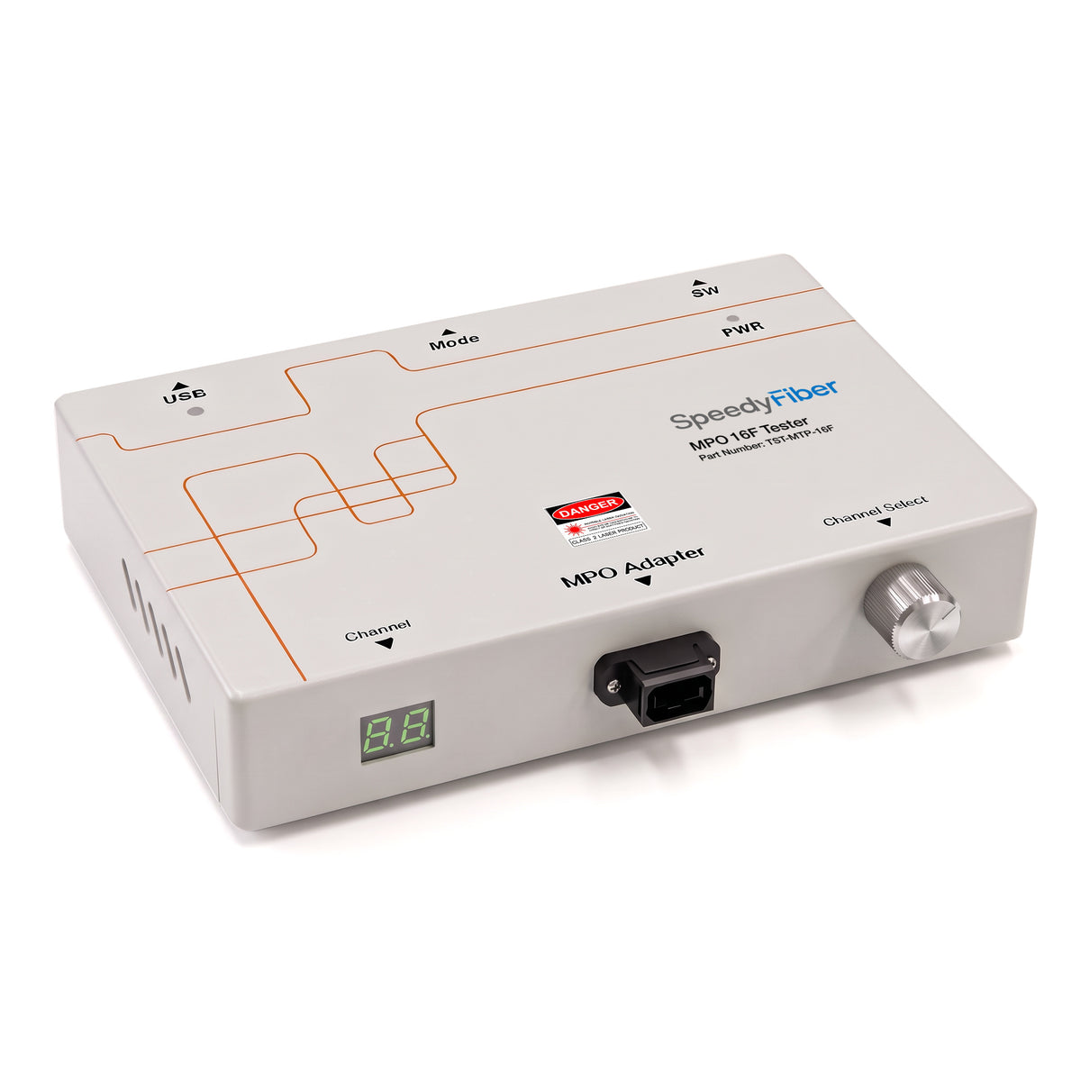 MTP®/MPO Tester | 12F/16F/24F Fiber Visual Tester - TAA