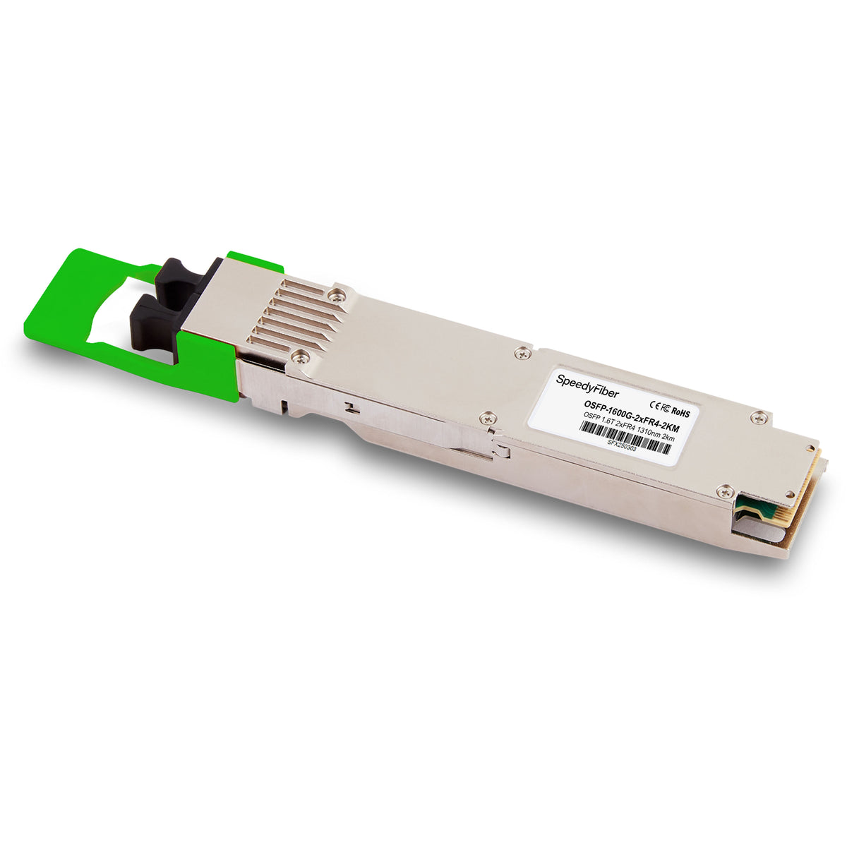 1.6T 2xFR4 OSFP IHS/Closed Finned Top 8 x 200G PAM4 1310nm 2km Dual Duplex LC/UPC SMF Optical Transceiver Module