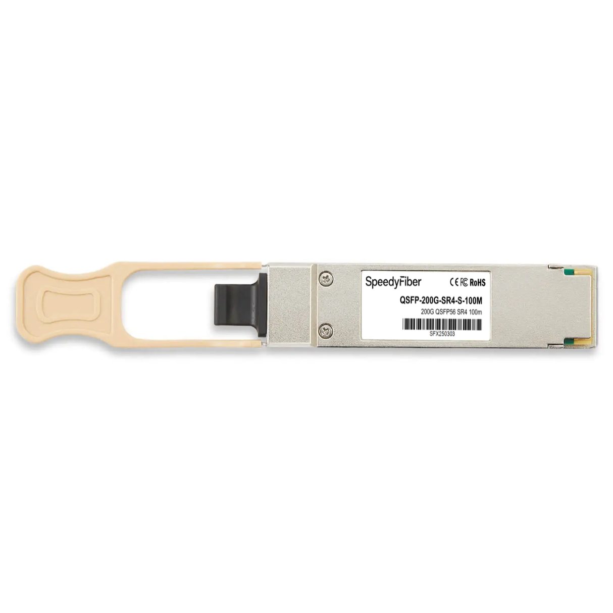 200GBASE-SR4 QSFP56 850nm 100m DOM MPO-12/UPC MMF Optical Transceiver Module