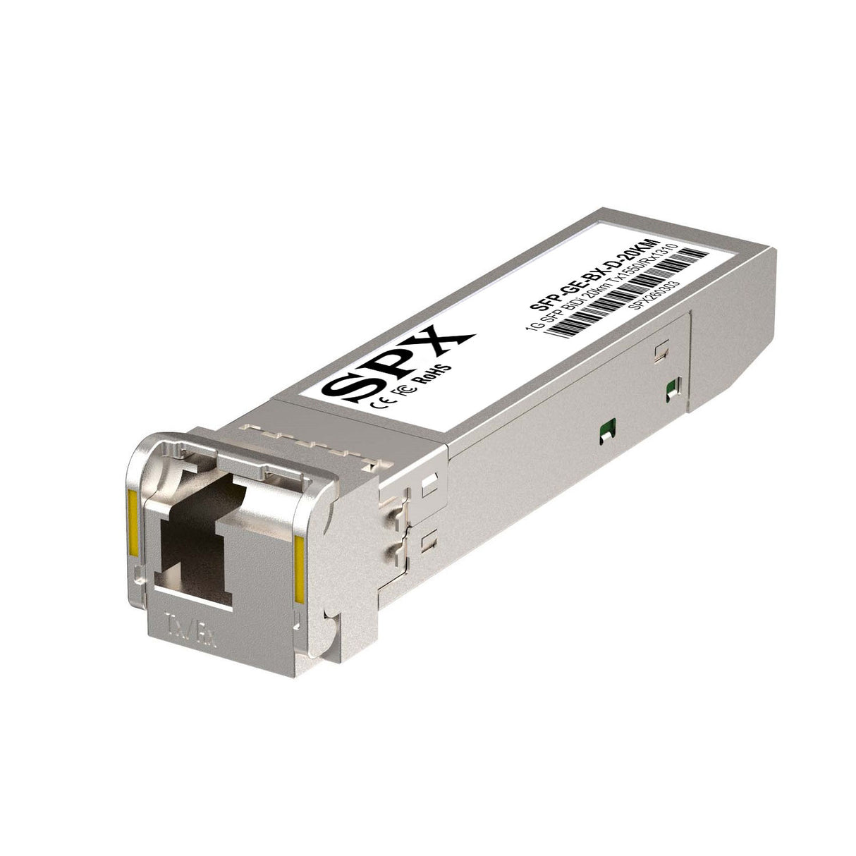 1000BASE-BX SFP BiDi Transceiver Module｜SMF Tx1550nm/Rx1310nm 20km LC DOM