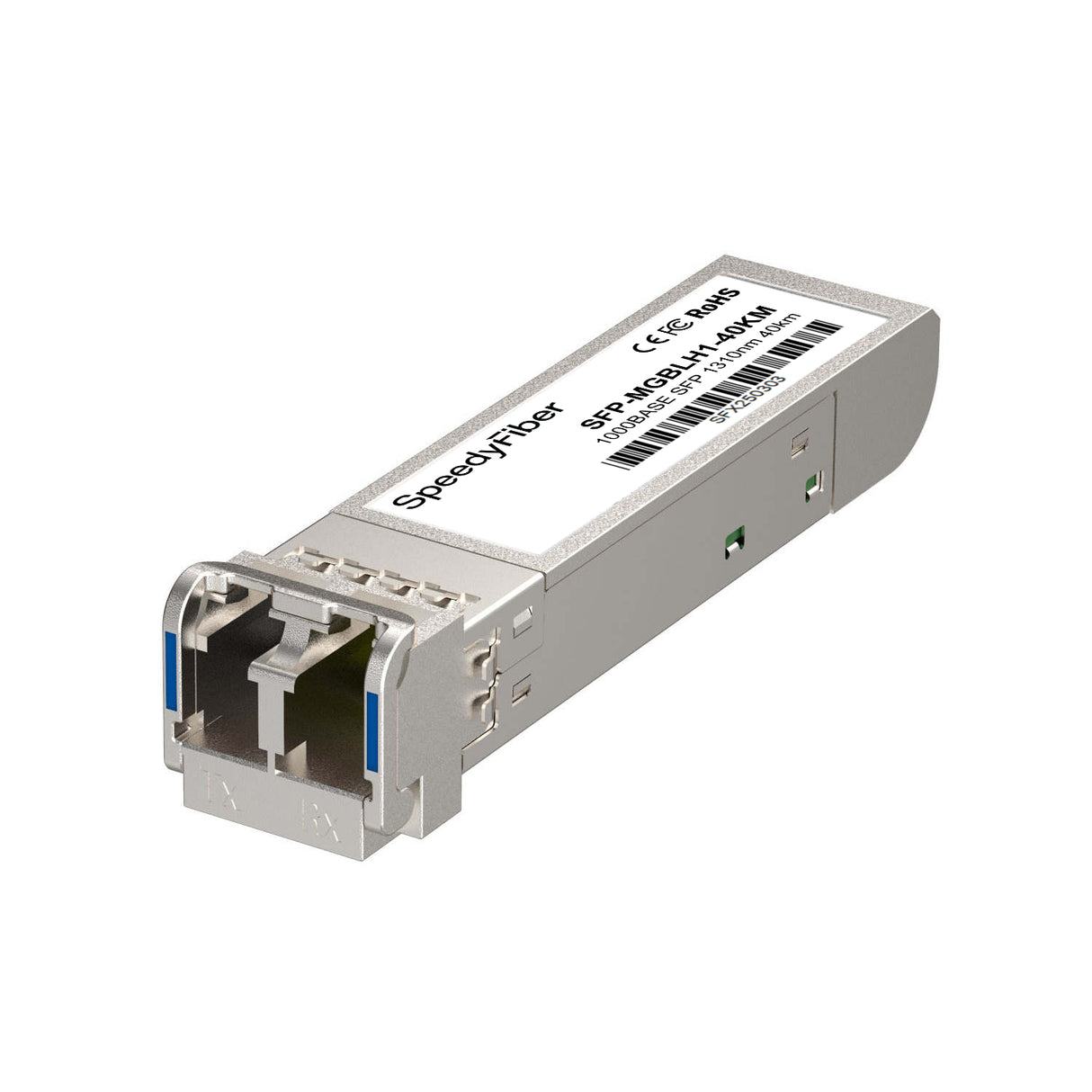 1000BASE-LH SFP Single Mode Fiber Module | 1310nm 40km | DOM Monitoring | LC/UPC Interface