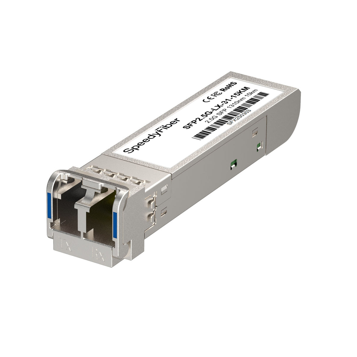 2.5GBASE-LX SFP Optical Transceiver | 1310nm, 15km, LC Duplex, SMF, DOM