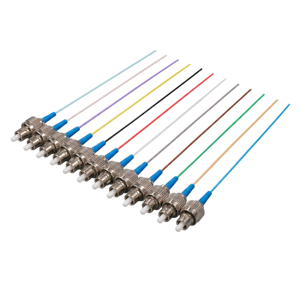 FC/UPC 12-Fiber 900µm Ribbon Fiber Optic Pigtail | Corning SMF-28 Ultra Fiber | OS1/OS2 Compatible | Single-Mode
