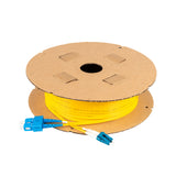 0.2dB LC/UPC to SC/UPC Single-mode Duplex Fiber Patch Cable | Corning SMF-28 Ultra Fiber | OS1/OS2 Compatible | OFNP Jacket