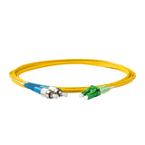 Low Loss 0.15dB LC/APC to FC/UPC Single-mode Duplex Fiber Patch Cable | Corning SMF-28 Ultra Fiber | OS1/OS2 Compatible | LSZH Jacket