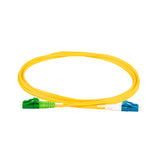 0.2dB LC/APC to LC/UPC Single-mode Duplex Fiber Patch Cable | Corning SMF-28 Ultra Fiber | OS1/OS2 Compatible | OFNR Jacket