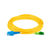 Low Loss 0.15dB LC/APC to SC/UPC Single-mode Duplex Fiber Patch Cable | Corning SMF-28 Ultra Fiber | OS1/OS2 Compatible | OFNR Jacket