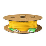 Low Loss 0.15dB SC/APC to FC/APC Single-mode Duplex Fiber Patch Cable | Corning SMF-28 Ultra Fiber | OS1/OS2 Compatible | OFNP Jacket