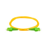 0.2dB SC/APC to SC/APC Single-mode Duplex Fiber Patch Cable | Corning SMF-28 Ultra Fiber | OS1/OS2 Compatible | OFNR Jacket