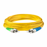 0.2dB FC/APC to FC/UPC Single-mode Duplex Fiber Patch Cable | Corning SMF-28 Ultra Fiber | OS1/OS2 Compatible | OFNR Jacket