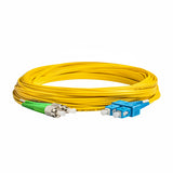 0.2dB FC/APC to SC/UPC Single-mode Duplex Fiber Patch Cable | Corning SMF-28 Ultra Fiber | OS1/OS2 Compatible | OFNR Jacket