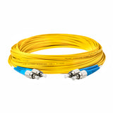 0.2dB FC/UPC to FC/UPC Single-mode Duplex Fiber Patch Cable | Corning SMF-28 Ultra Fiber | OS1/OS2 Compatible | OFNR Jacket