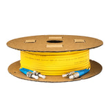 0.2dB ST/UPC to FC/UPC Single-mode Duplex Fiber Patch Cable | Corning SMF-28 Ultra Fiber | OS1/OS2 Compatible | OFNR Jacket