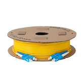 TAA Compliant Fiber Patch Cable | 0.2dB SC/UPC to SC/UPC Single-mode Duplex | Corning SMF-28 Ultra Fiber | OS1/OS2 Compatible | OFNP Jacket