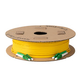 TAA Compliant Fiber Patch Cable | 0.2dB LC/APC to LC/APC Single-mode Duplex | Corning SMF-28 Ultra Fiber | OS1/OS2 Compatible | OFNP Jacket