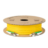 0.2dB FC/APC to FC/APC Single-mode Duplex Fiber Patch Cable | Corning SMF-28 Ultra Fiber | Green and White Boots | OS1/OS2 Compatible | OFNR Jacket