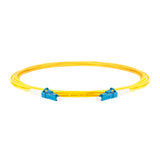 Low Loss 0.15dB LC/UPC to LC/UPC Single-mode Simplex Fiber Patch Cable | Corning SMF-28 Ultra Fiber | OS1/OS2 Compatible | LSZH Jacket
