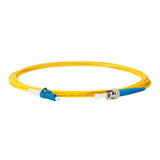 0.2dB Slim LC/UPC to ST/UPC Single-mode Simplex Fiber Patch Cable | Corning SMF-28 Ultra Fiber | OS1/OS2 Compatible | OFNR Jacket