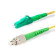 SpeedyFiberTX  LC/APC to FC/APC Single-Mode Simplex  Fiber Patch Cable | Corning SMF-28 Ultra Fiber | OS1/OS2 Compatible