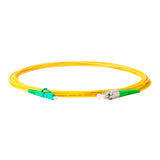 Low Loss 0.15dB LC/APC to FC/APC Single-mode Simplex Fiber Patch Cable | Corning SMF-28 Ultra Fiber | OS1/OS2 Compatible | LSZH Jacket