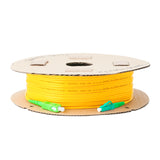 TAA Compliant Fiber Patch Cable | 0.2dB LC/APC to SC/APC Single-mode Simplex | Corning SMF-28 Ultra Fiber | OS1/OS2 Compatible | OFNR Jacket
