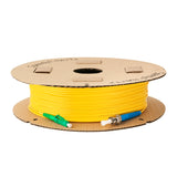 Low Loss 0.15dB LC/APC to ST/UPC Single-mode Simplex Fiber Patch Cable | Corning SMF-28 Ultra Fiber | OS1/OS2 Compatible | OFNR Jacket