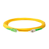 0.2dB Slim SC/APC to FC/APC Single-mode Simplex Fiber Patch Cable | Corning SMF-28 Ultra Fiber | OS1/OS2 Compatible | OFNR Jacket