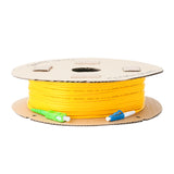 0.2dB Slim SC/APC to LC/UPC Single-mode Simplex Fiber Patch Cable | Corning SMF-28 Ultra Fiber | OS1/OS2 Compatible | OFNR Jacket