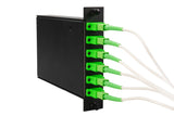Low Loss 0.15dB SC / APC to SC / APC Single-mode Simplex Armored Fiber Patch Cable | Corning ClearCurve® LBL G657A2 Fiber | Ø3 mm White OFNP Jacket